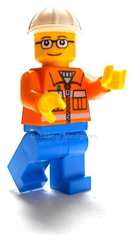 CITY SERIES / SPACE STATION WORKER / OobaKool Minifigure