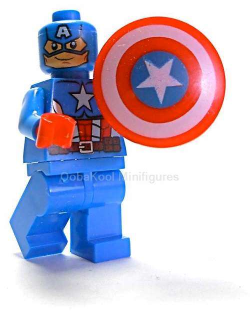 CAPTAIN AMERICA / OobaKool Minifigure