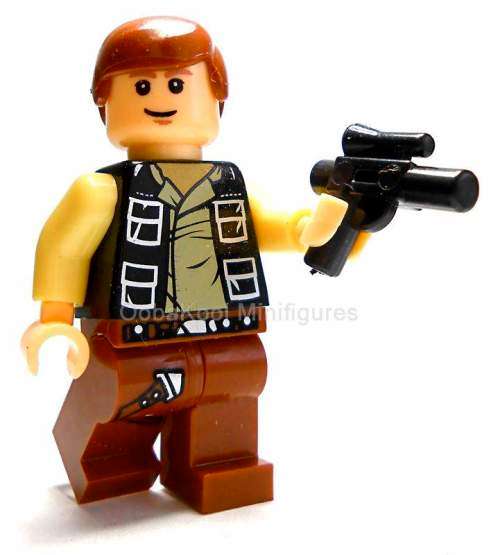 SUPER SALE!! - STAR WARS / HAN SOLO EMPIRE STRIKES BACK / LIMITED EDITION / OobaKool Minifigure