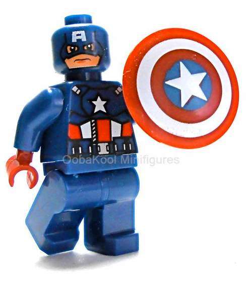 CAPTAIN AMERICA / OobaKool Minifigure
