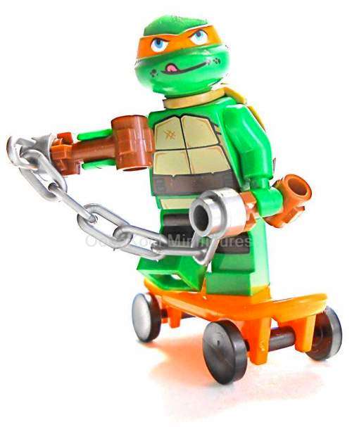TEENAGE MUTANT NINJA TURTLES / MICHELANGELO / TMNT / OobaKool Minifigure
