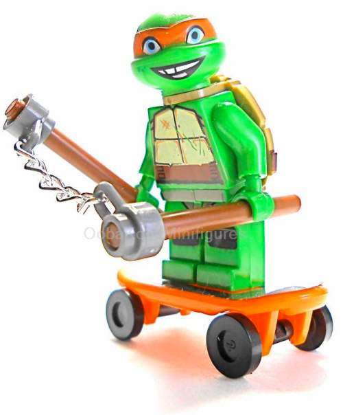 MICHELANGELO / TEENAGE MUTANT NINJA TURTLES / OobaKool Minifigure