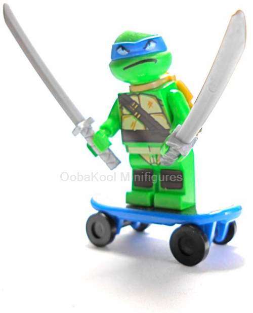 LEONARDO / TEENAGE MUTANT NINJA TURTLES / OobaKool Minifigure