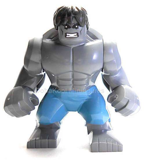 AVENGERS / GREY HULK / MEGA SIZE / OobaKool Minifigure