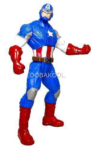 SUPER SALE!! - AVENGERS / CAPTAIN AMERICA / 10cm OobaKool Action Figure
