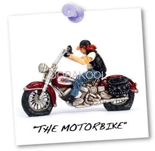 GUILLERMO FORCHINO COMIC ART / THE MOTORBIKE  / OobaKool Official Forchino Dealer