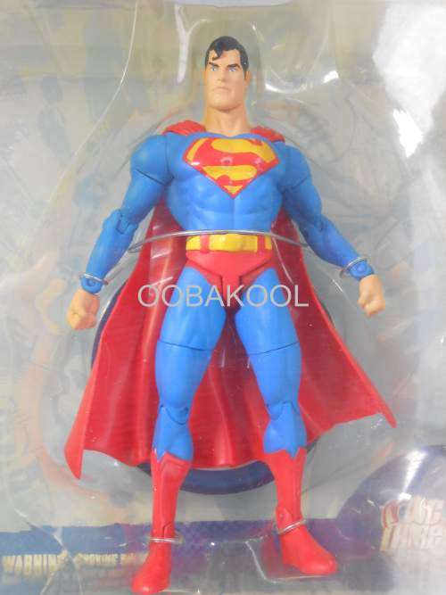 SUPERMAN / REACTIVATED DC DIRECT 16cm RARE COLLECTOR ACTION FIGURE / NEW IN BOX / OobaKool