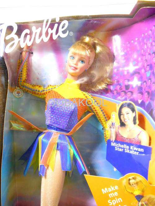 BARBIE / STAR SKATER / 2002 MATTEL SALT LAKE OLYMPIC GAMES / NEW IN BOX /  OobaKool