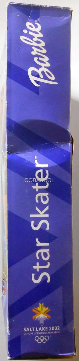BARBIE / STAR SKATER / 2002 MATTEL SALT LAKE OLYMPIC GAMES / NEW IN BOX /  OobaKool