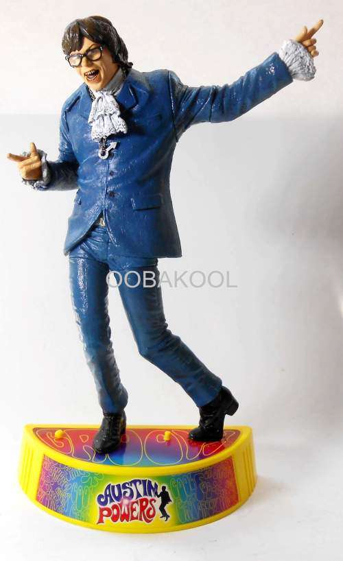 SUPER SALE!! -AUSTIN POWERS / FAT BASTARD / DR EVIL / 2000 MCFARLANE COLLECTOR FIGURE SET / OobaKool