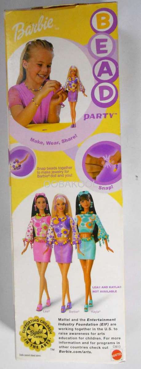 BARBIE / BEAD PARTY BARBIE / OobaKool Action Figure