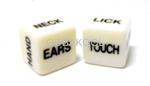 SALE!! -NAUGHTY DICE / NOVELTY FUN SEX PARTY GAME / When You're 2 Big For Spin The Bottle / OobaKool