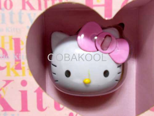HELLO KITTY / 3D OPTICAL COMPUTER MOUSE / PC & MAC / Left & Right Click + Scroll Function / OobaKool