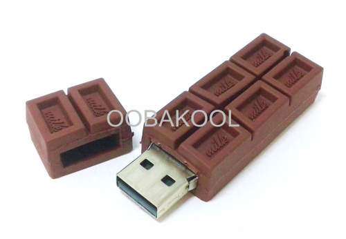 SUPER SALE!! - 4GB USB / CHOCOLATE BAR FLASH MEMORY DRIVE / OobaKool