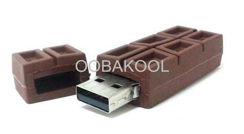 SUPER SALE!! - 4GB USB / CHOCOLATE BAR FLASH MEMORY DRIVE / OobaKool