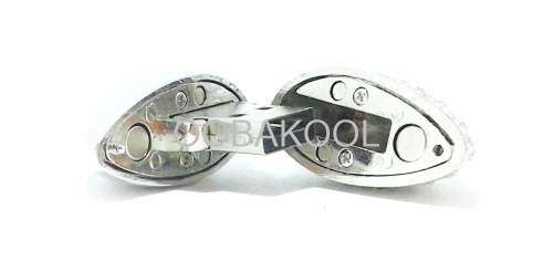 4GB USB / DIAMANTE SILVER HEART FLASH MEMORY DRIVE / OobaKool