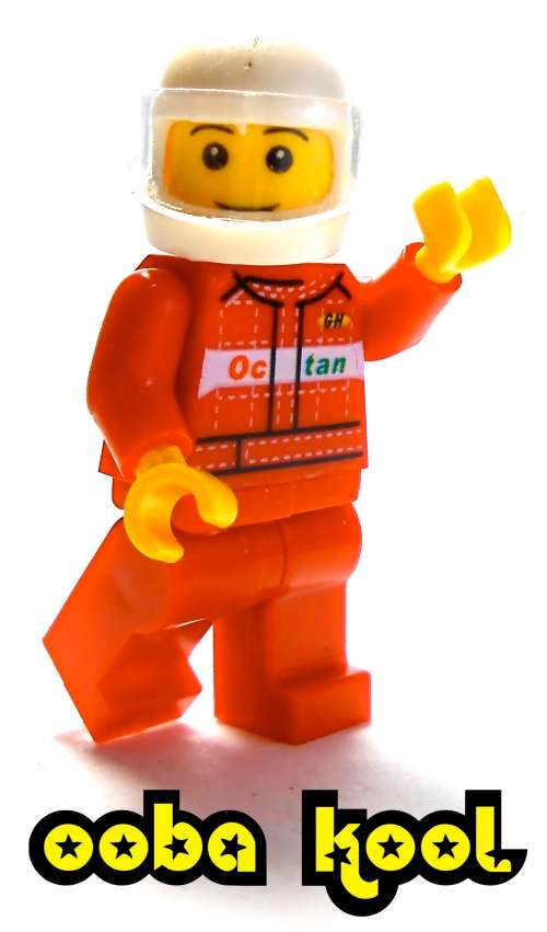 SPEED CHAMPION / BIKER / RACING CAR DRIVER / OobaKool Minifigure