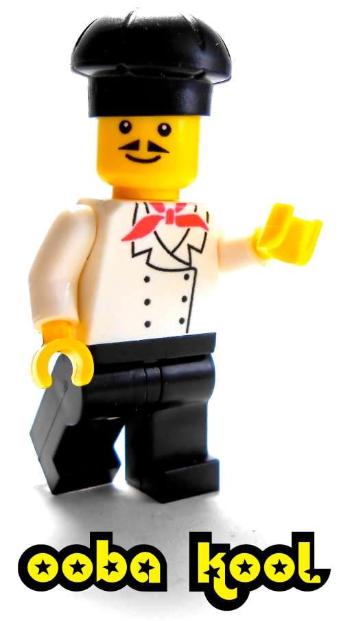 CITY SERIES / CHEF / OobaKool Minifigure