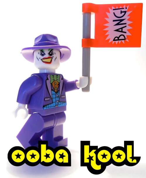 BATMAN / THE JOKER / BANG / OobaKool Minifigure