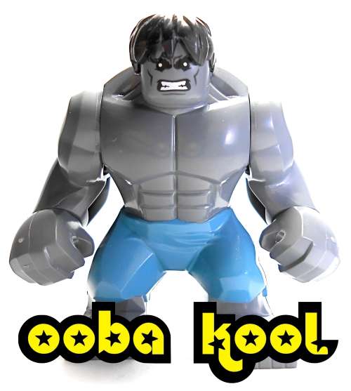 AVENGERS / GREY HULK / MEGA SIZE / OobaKool Minifigure