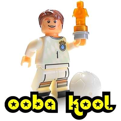 FIFA FOOTBALL / NO 1 SOCCER PLAYER / OobaKool Minifigure