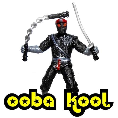 SUPER SALE!! - TEENAGE MUTANT NINJA TURTLES / FOOT SOLDIER / 11cm OobaKool Action Figure