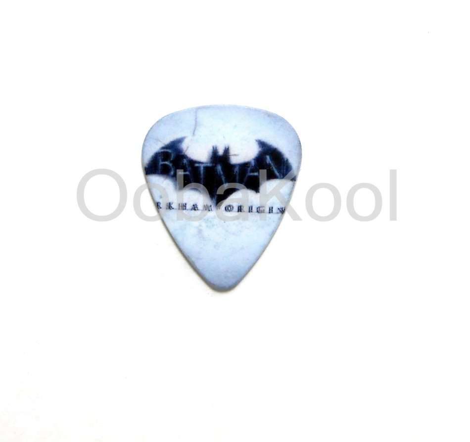 BATMAN / GOTHAM ORIGINAL GUITAR PLECTRUM / 0.71mm DOUBLE-SIDED PRINTED GUITAR PICK / OobaKool