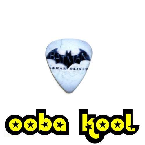 BATMAN / GOTHAM ORIGINAL GUITAR PLECTRUM / 0.71mm DOUBLE-SIDED PRINTED GUITAR PICK / OobaKool