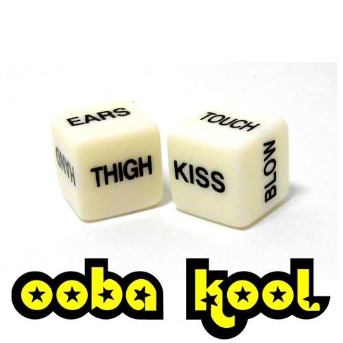 SALE!! -NAUGHTY DICE / NOVELTY FUN SEX PARTY GAME / When You're 2 Big For Spin The Bottle / OobaKool