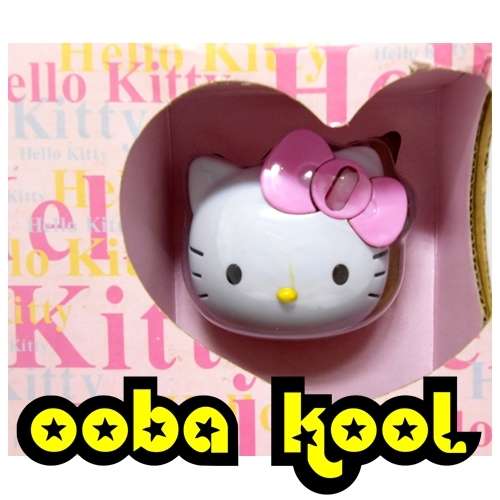 HELLO KITTY / 3D OPTICAL COMPUTER MOUSE / PC & MAC / Left & Right Click + Scroll Function / OobaKool