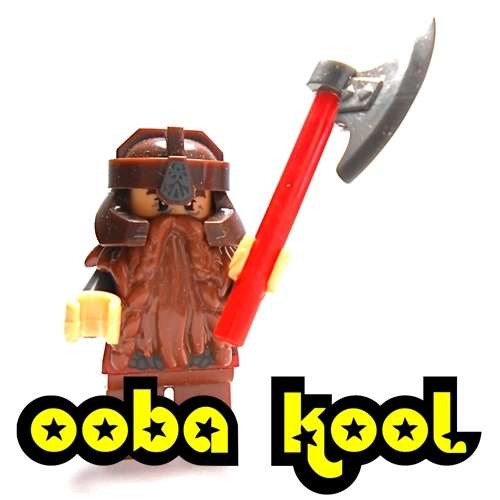 SUPER SALE!! - LORD OF THE RINGS / GIMLI / OobaKool Minifigure