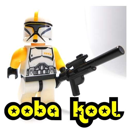 SUPER SALE!! - STAR WARS / REPUBLIC CLONE TROOPER COMMANDER / LIMITED EDITION / OobaKool Minifigure