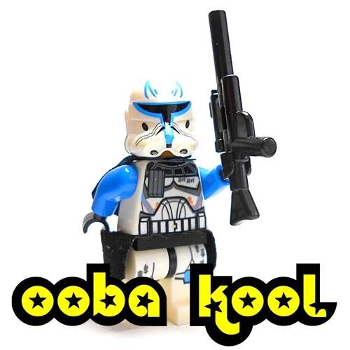 SUPER SALE!! - STAR WARS / CAPTAIN REX CLONE TROOPER COMMANDER / LIMITED EDITION / OobaKool Minifig