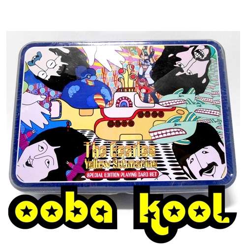 THE BEATLES / YELLOW SUBMARINE / SPECIAL EDITION / 2 SETS PLAYING CARDS / OobaKool Gift For Fans