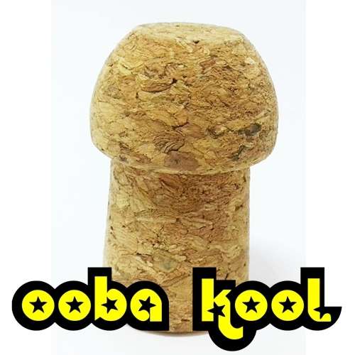 4GB USB / CHAMPAGNE CORK FLASH MEMORY DRIVE / OobaKool