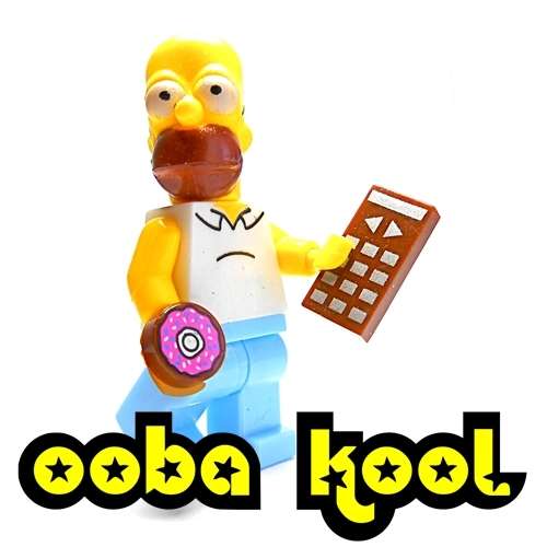 SUPER SALE!! - THE SIMPSONS / HOMER SIMPSON / OobaKool Minifigure