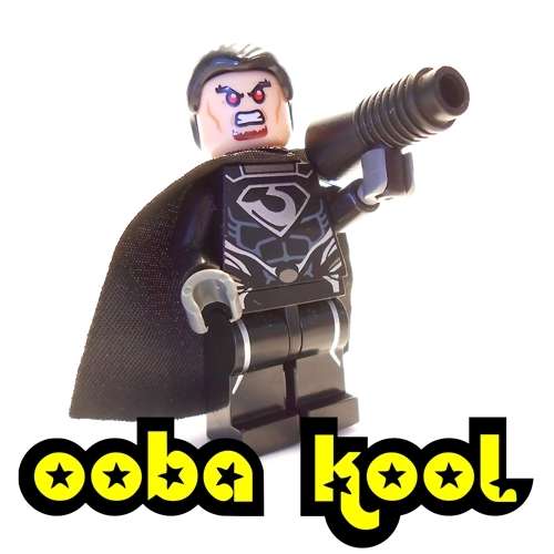 SUPERMAN / GENERAL ZOD / OobaKool Minifigure