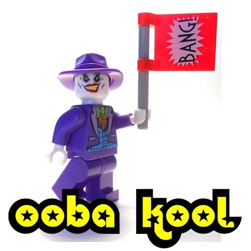 BATMAN / THE JOKER / BANG / OobaKool Minifigure