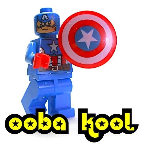CAPTAIN AMERICA / OobaKool Minifigure