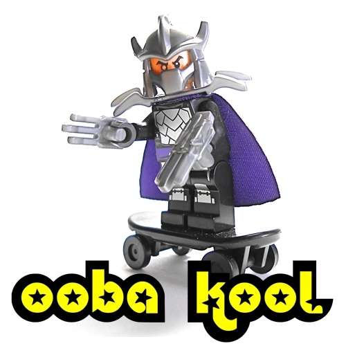 TEENAGE MUTANT NINJA TURTLES / MASTER SHREDDER / TMNT / OobaKool Minifigure