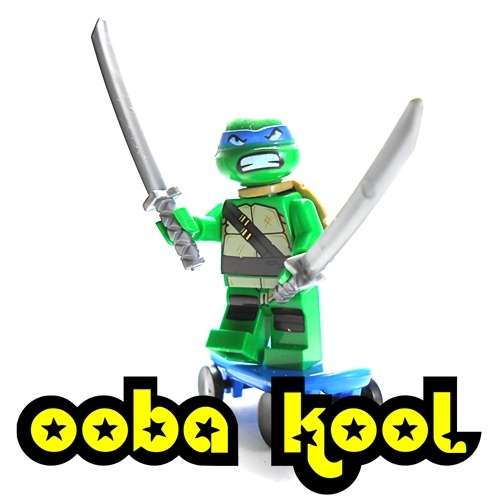 TEENAGE MUTANT NINJA TURTLES / LEONARDO / TMNT / OobaKool Minifigure