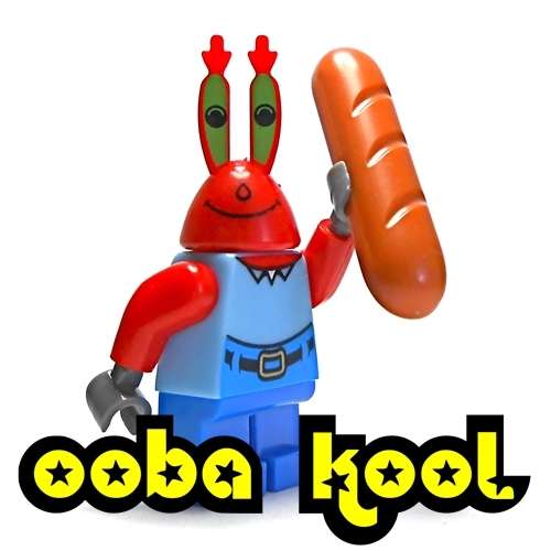 SUPER SALE!! - SPONGEBOB / MR EUGENE H KRABS / OobaKool Minifigure