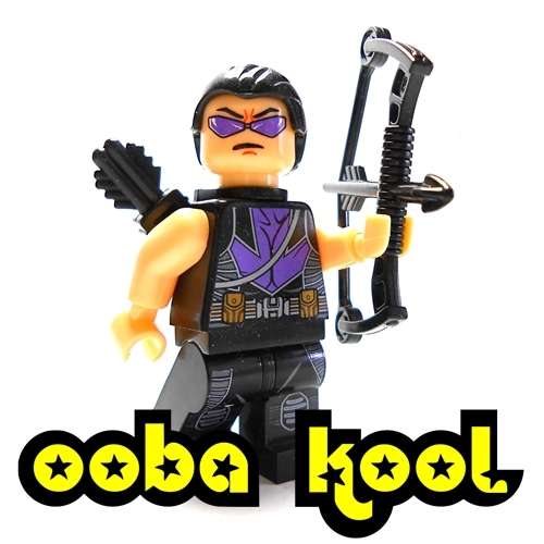 AVENGERS / HAWKEYE / OobaKool Minifigure