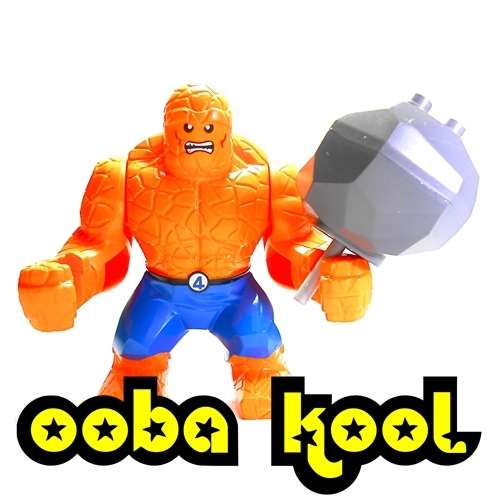 FANTASTIC 4 / THE THING / MEGA SIZE / OobaKool Minifigure