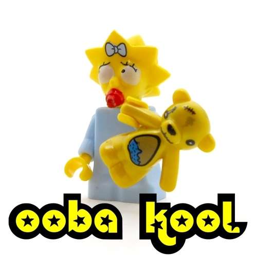 SUPER SALE!! - THE SIMPSONS / MAGGIE SIMPSON / OobaKool Minifigure