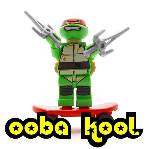 TEENAGE MUTANT NINJA TURTLES / RAPHAEL / TMNT / OobaKool Minifigure