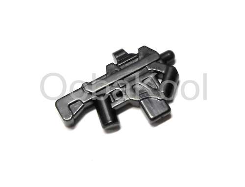 FIGURE WEAPONS / SPACE HAND GUN / BLACK / OobaKool Minifigure Accessories