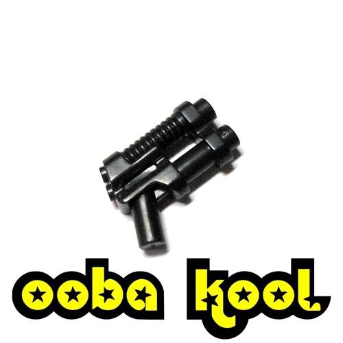 FIGURE WEAPONS / HAND GUN / BLACK / OobaKool Minifigure Accessories