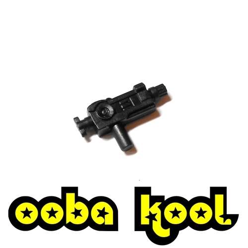 FIGURE WEAPONS / AUTOMATIC GUN / BLACK / OobaKool Minifigure Accessories