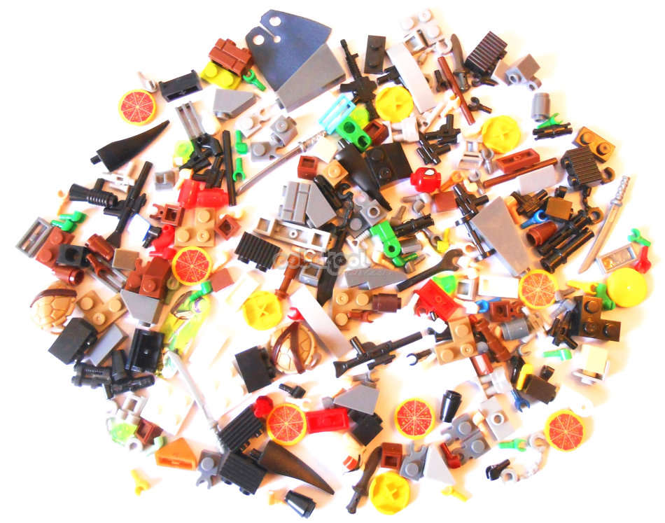 SUPER SALE!! - TUB O BRICK / SELECTION OF EXTRAS / OobaKool Minifigure